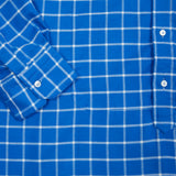 Salvatore Piccolo Women's Shirt in Blue/White Check