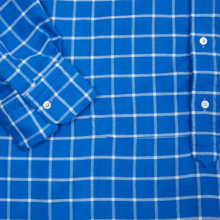 Salvatore Piccolo Women's Shirt in Blue/White Check