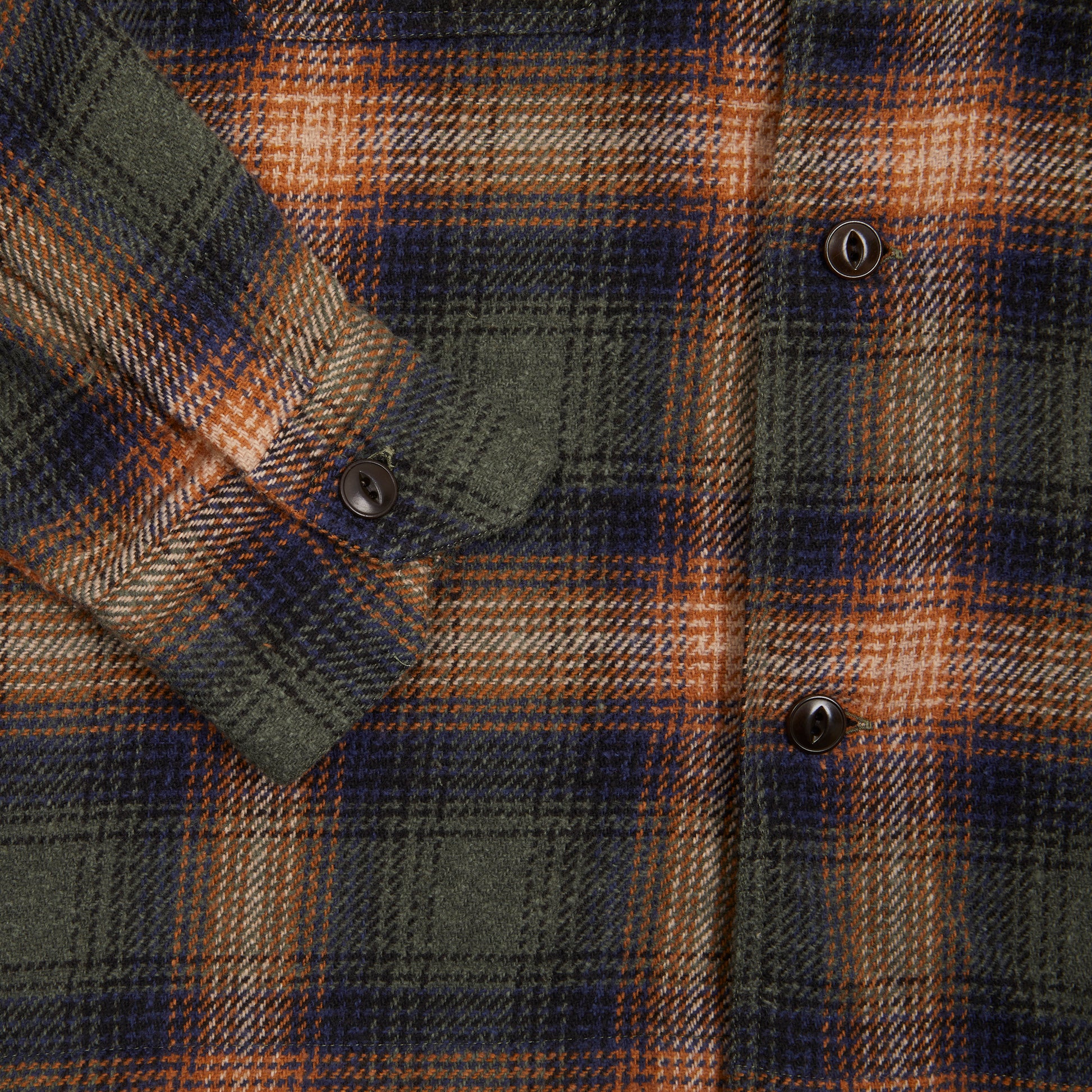 Salvatore Piccolo Vietnam Overshirt in Ombre Check 3