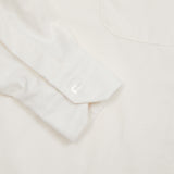 Salvatore Piccolo Women's Collarless Pop-Over Shirt in Natural White 3