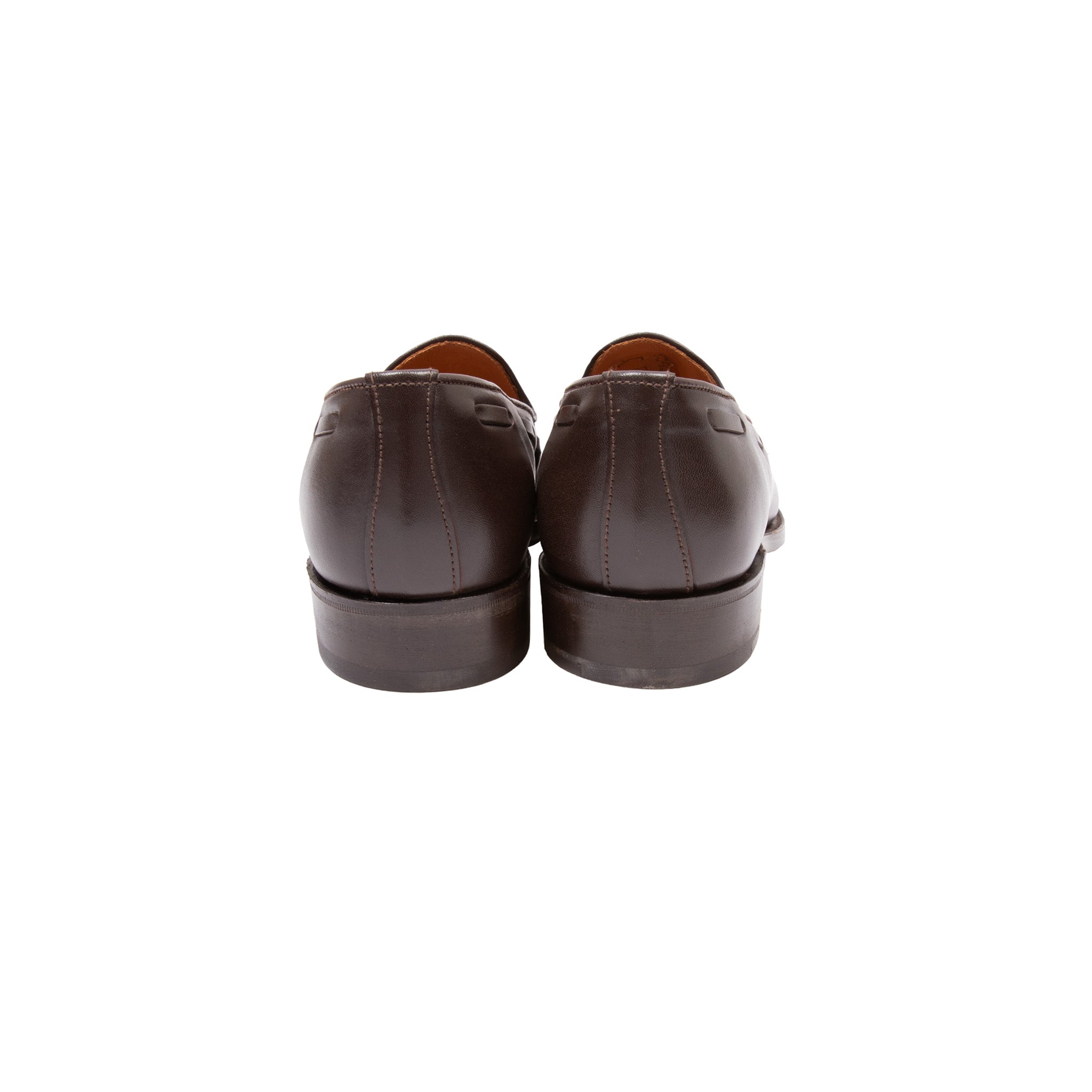 Sanders Finchley Tassel Loafer in Dark Brown Leather – Dick's