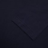 Sunspel Classic Long Sleeve T-Shirt in Navy 3