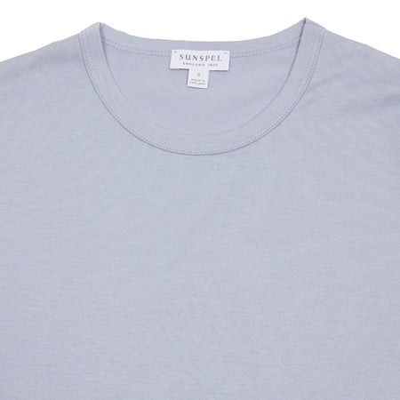 Sunspel Classic T-Shirt in Smoke Blue