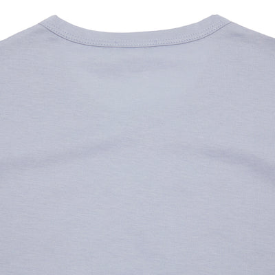 Sunspel Classic T-Shirt in Smoke Blue 3