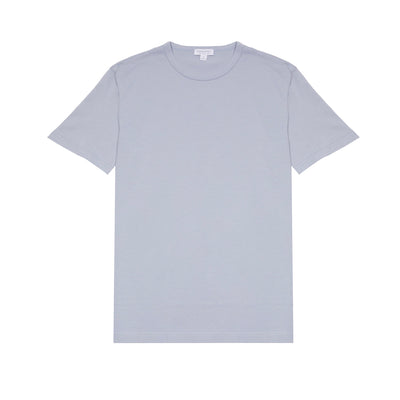 Sunspel Classic T-Shirt in Smoke Blue