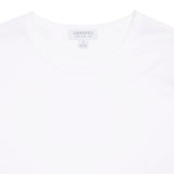 Sunspel Classic T-Shirt in White 1