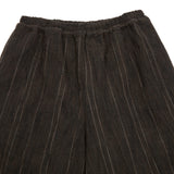 Toogood Acrobat Crumpled Stripe Trouser in Walnut