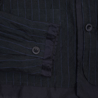 Toogood Potter Jacket in Butcher Stripe Ink 2