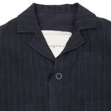 Toogood Potter Jacket in Butcher Stripe Ink 3