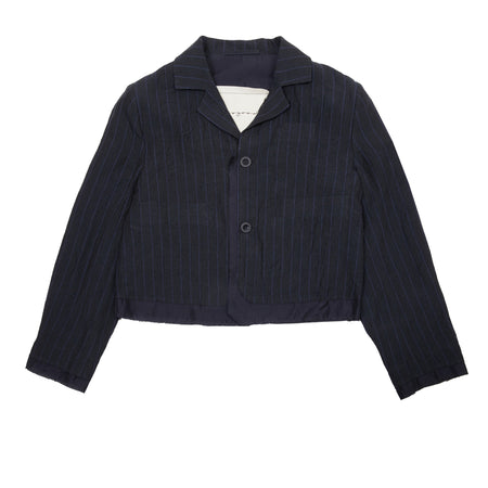 Toogood Potter Jacket in Butcher Stripe Ink 1