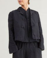 Toogood Potter Jacket in Butcher Stripe Ink