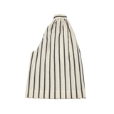 The Acrobat Culotte features a bold stripe pattern and is crafted from a textured cotton. This style has a wide leg with elasticated waist with drawstring, and slant pockets.  99% Cotton, 1% Elastane.  Made in Portugal.