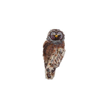 Trovelore Hoot Owl Brooch Pin