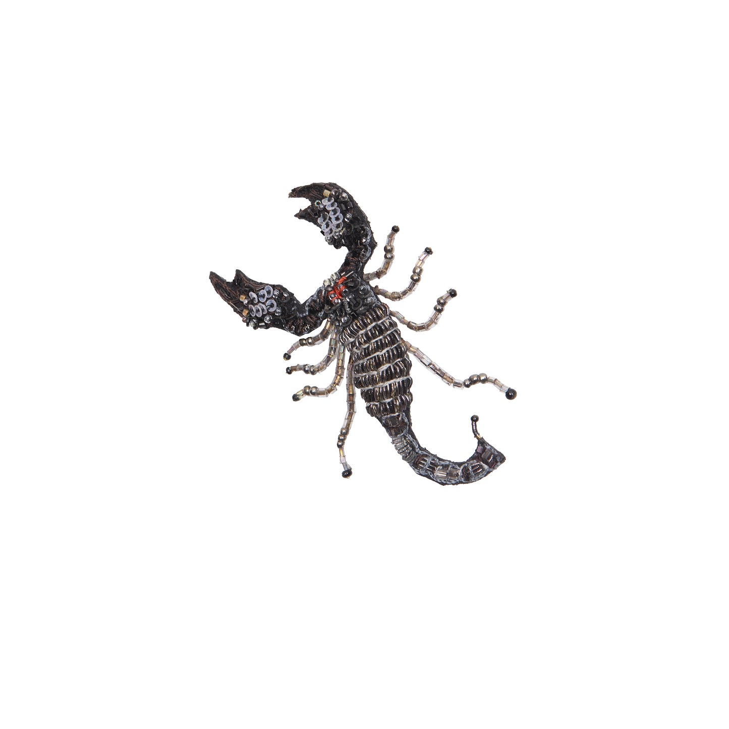 Black scorpion pin