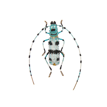 Trovelore Alpine Longhorn Beetle Brooch Pin