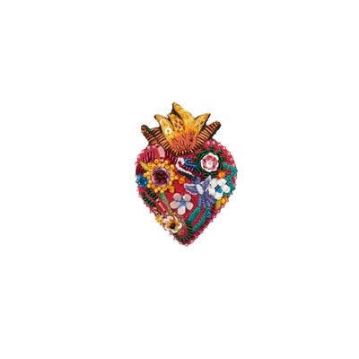 Trovelore Flaming Heart Brooch