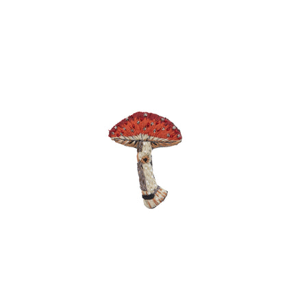 Trovelore Fly Amanita Mushroom Pin