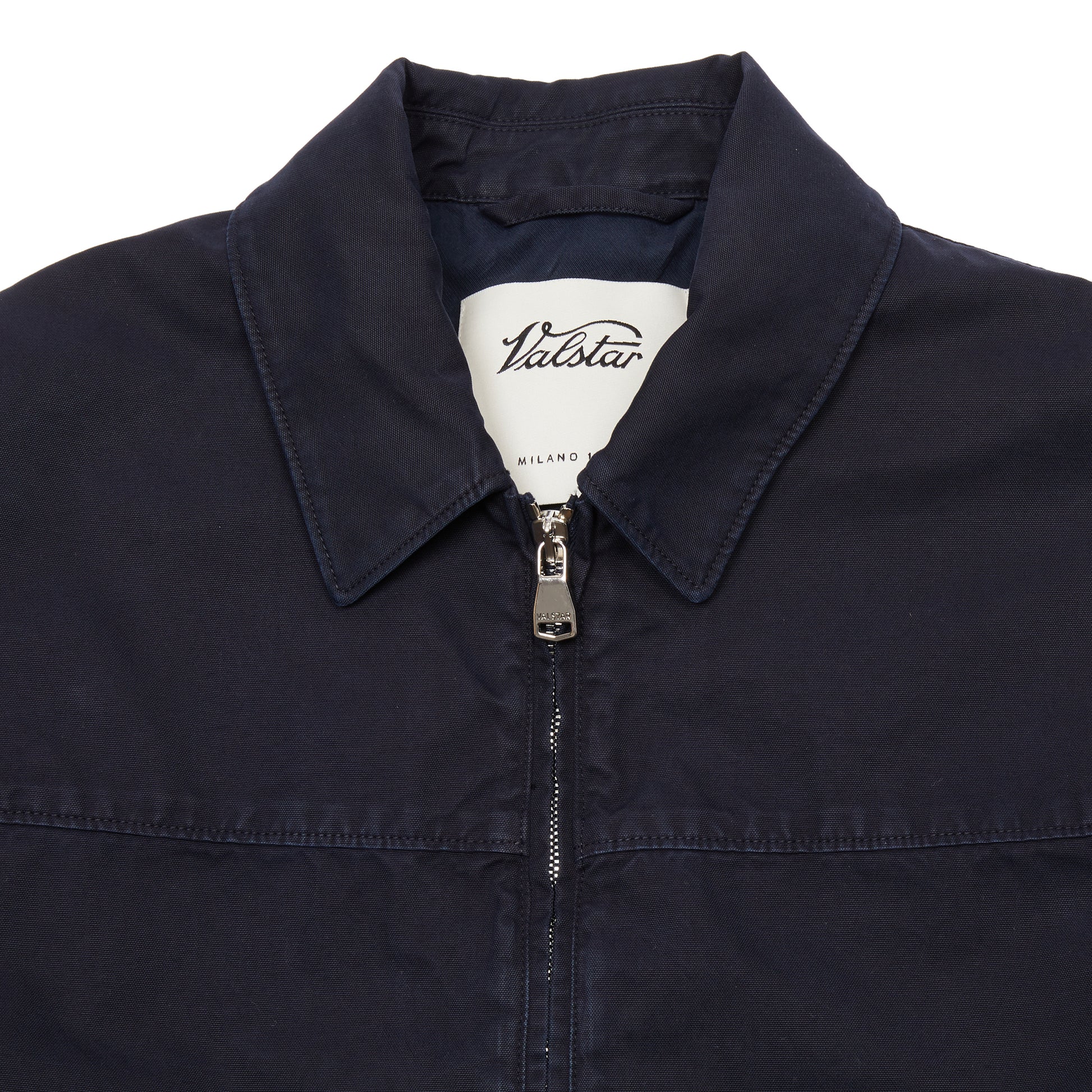 Valstar Bob Zip Work Jacket in Navy