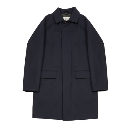 Valstar 3-Layer Wool Trench Coat in Navy