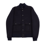 Valstar Valstarino Virgin Wool Jacket in Navy