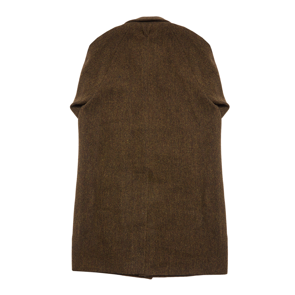 Valstar Vittorio Broken Twill Overcoat in Military/Tobacco