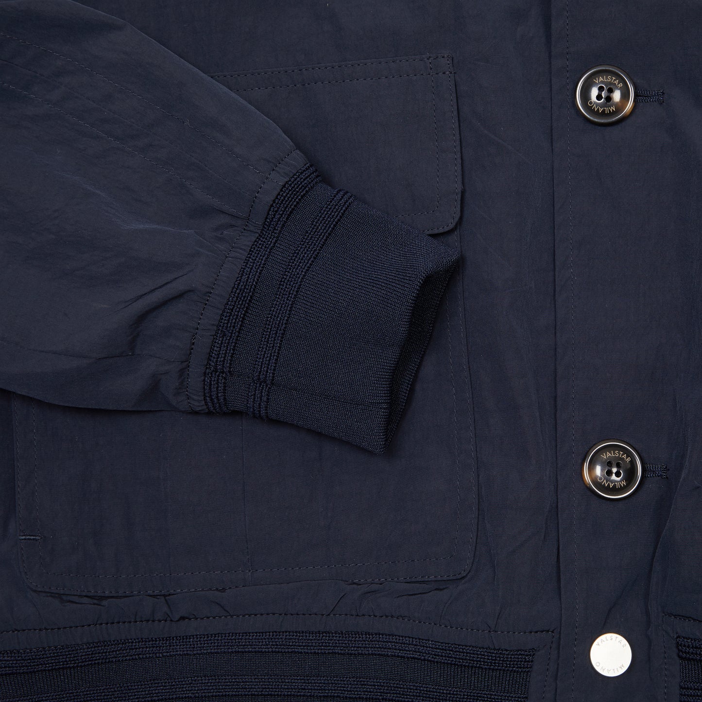 Valstar Unlined Valstarino Cotton Jacket in Navy