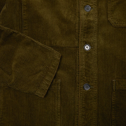 Vetra 9NA7/5 Medium Weight Corduroy Workwear Jacket in Ash