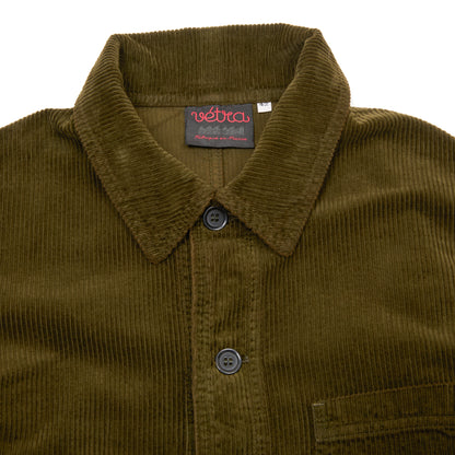 Vetra 9NA7/5 Medium Weight Corduroy Workwear Jacket in Ash