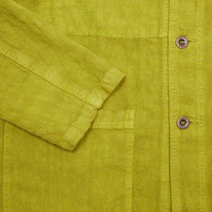 Vetra 3LB7/5C Heavy Linen Jacket in Fennel