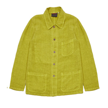 Vetra 3LB7/5C Heavy Linen Jacket in Fennel