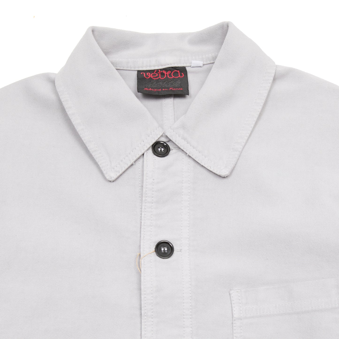 Vetra 4MA2/5 French Moleskin Workwear Jacket in Metal