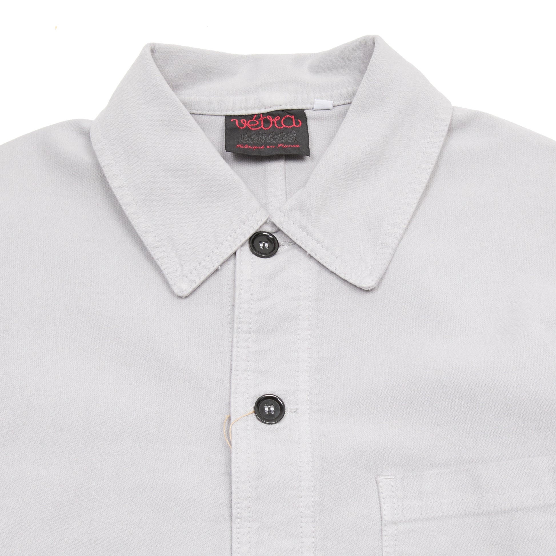 Vetra 4MA2/5 French Moleskin Workwear Jacket in Metal