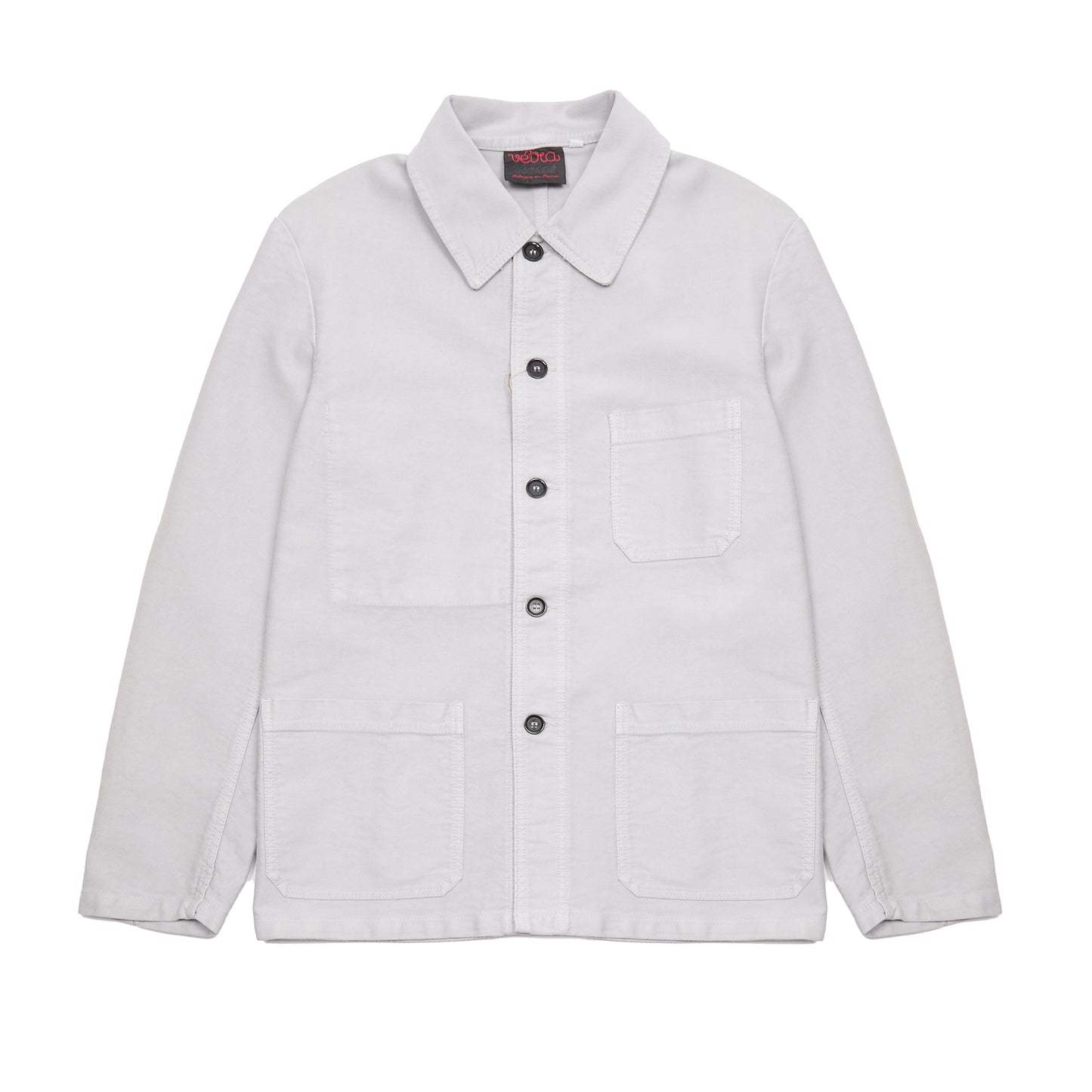 Vetra 4MA2/5 French Moleskin Workwear Jacket in Metal