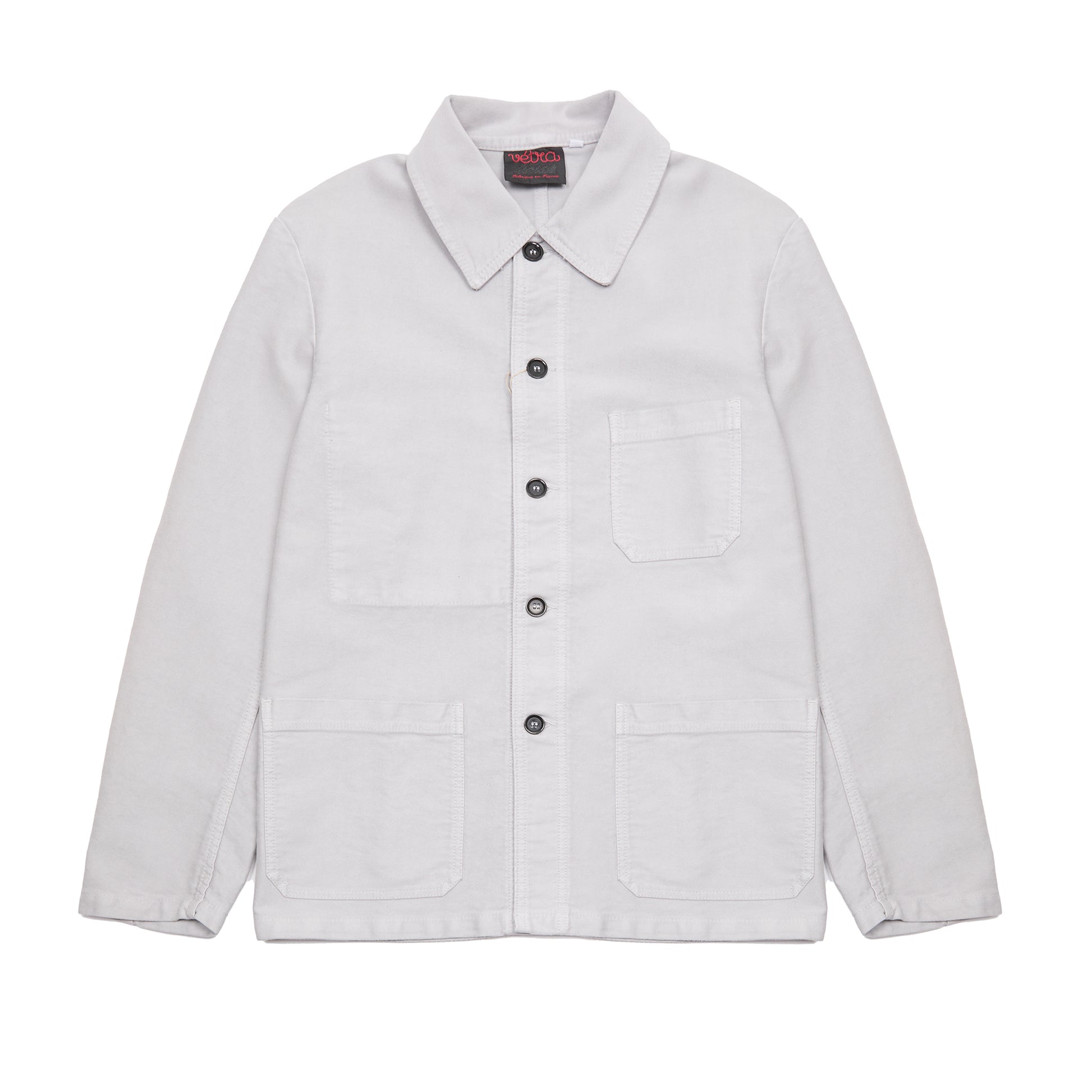 Vetra 4MA2/5 French Moleskin Workwear Jacket in Metal