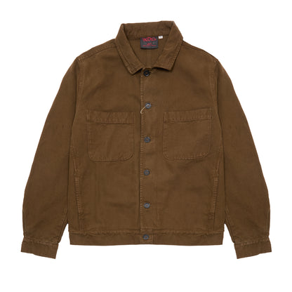 Vetra 2PC6/27 Brushed Canvas Bomber Jacket in Conifer