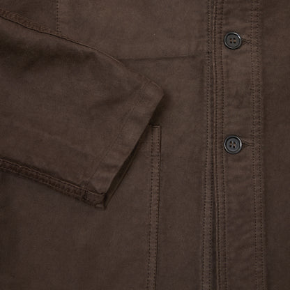 Vetra 4M47/5 French Moleskin Workwear Jacket in Truffle