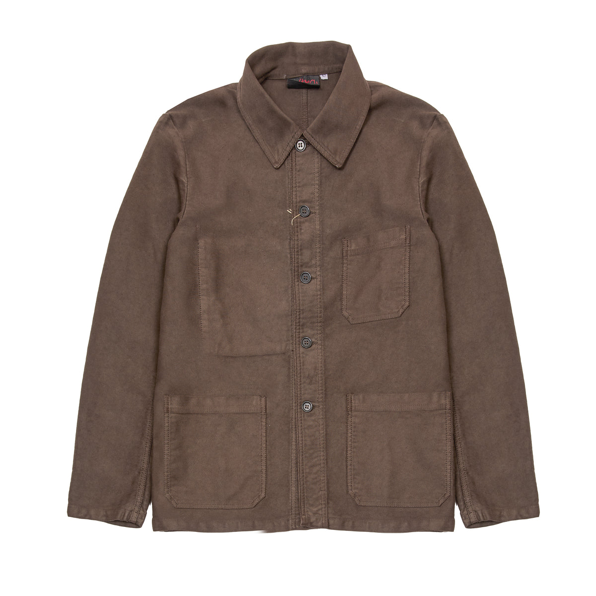 Vetra 4M47/5 French Moleskin Workwear Jacket in Truffle