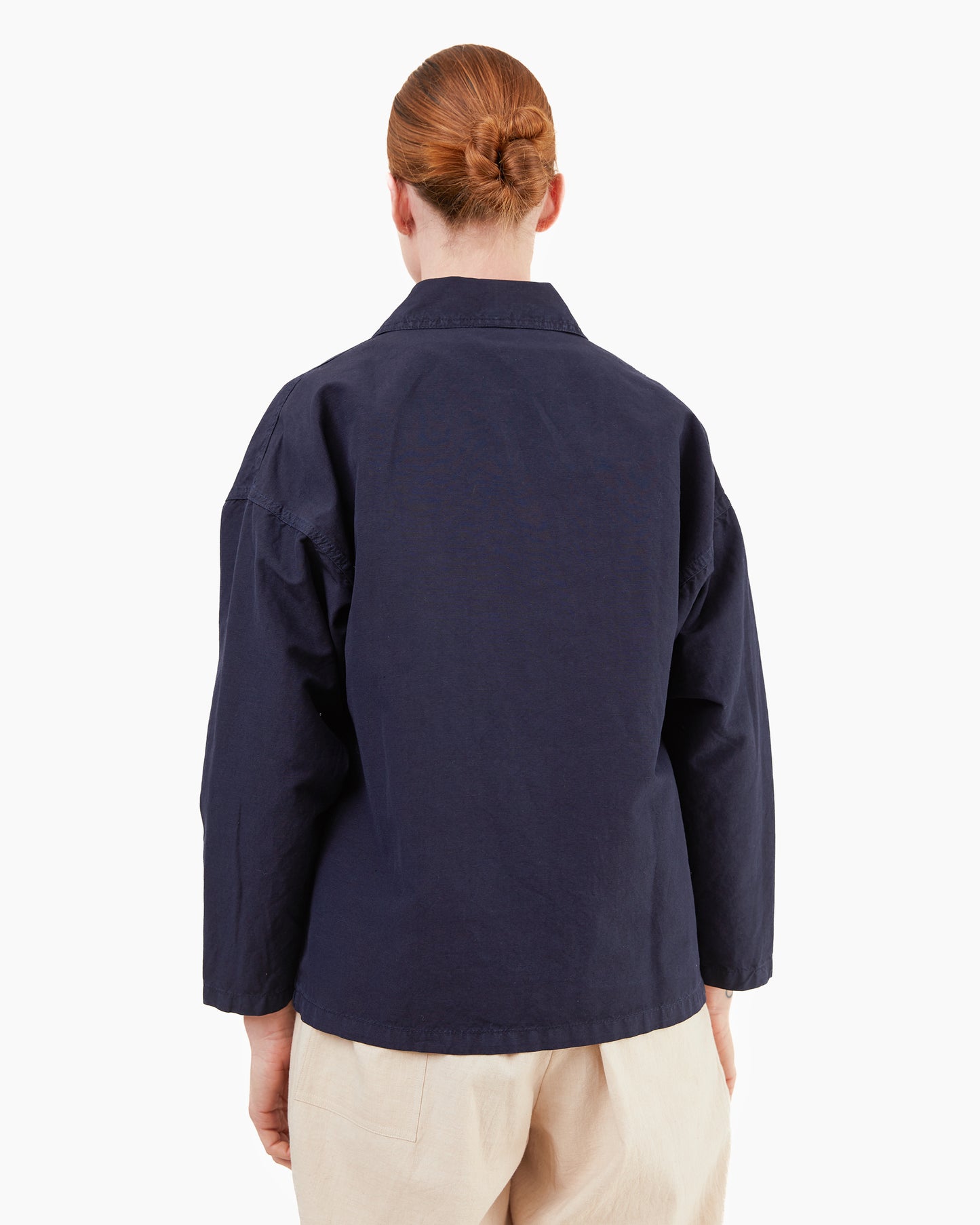 Vetra Woven Women's Jacket in Navy