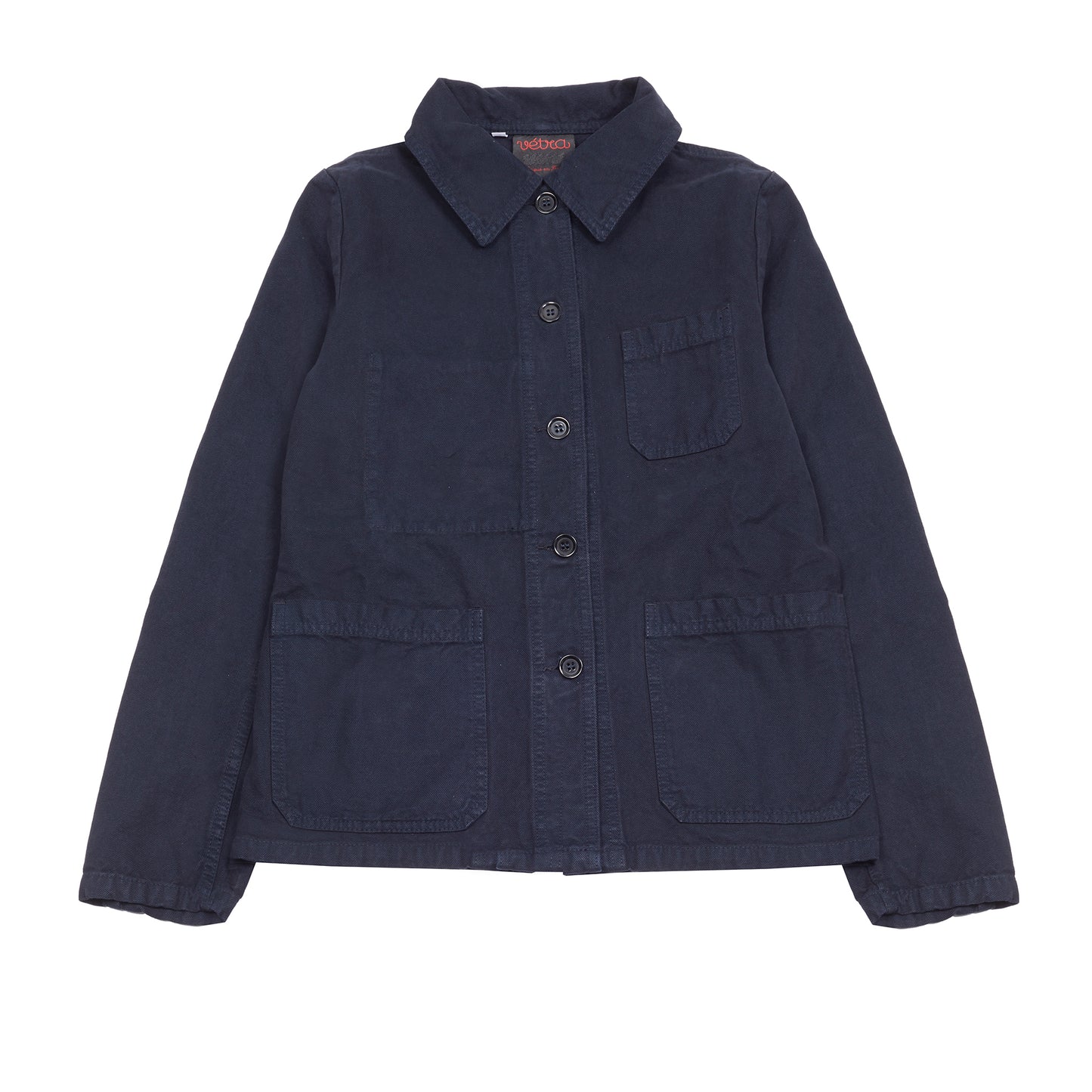 Vetra Women's 2P55/4F Brushed Canvas Cotton Jacket in Navy