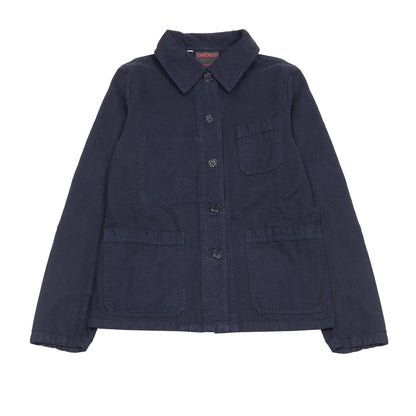 Vetra Women's 2P55/4F Brushed Canvas Cotton Jacket in Navy