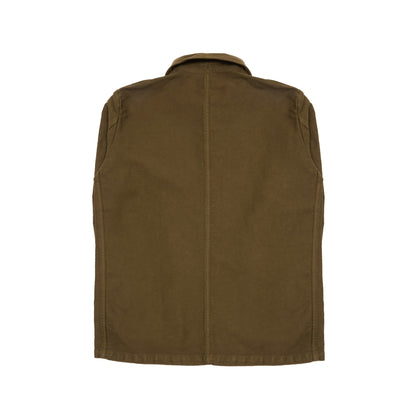 Vetra 3MC6/5 French Moleskin Workwear Jacket in Conifer