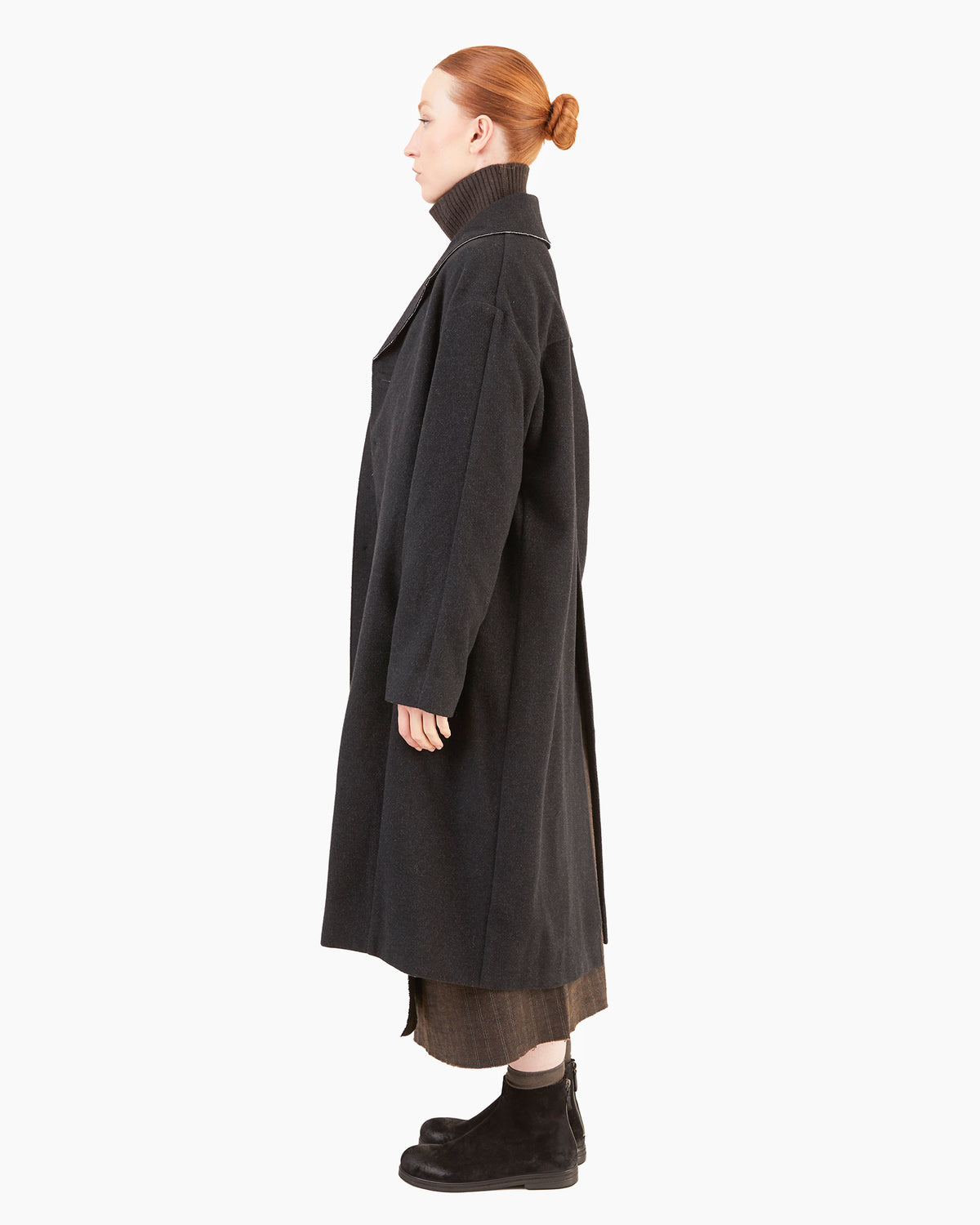 Wright + Doyle Aldor Coat in Carbon