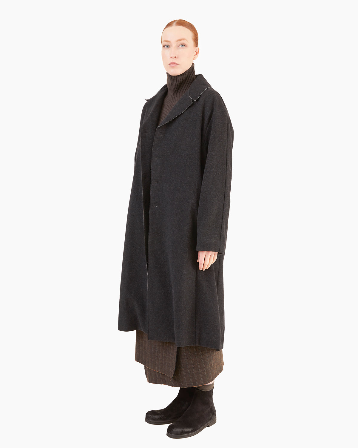 Wright + Doyle Aldor Coat in Carbon