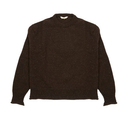 Wright + Doyle Welsh Black Jumper in Cacao