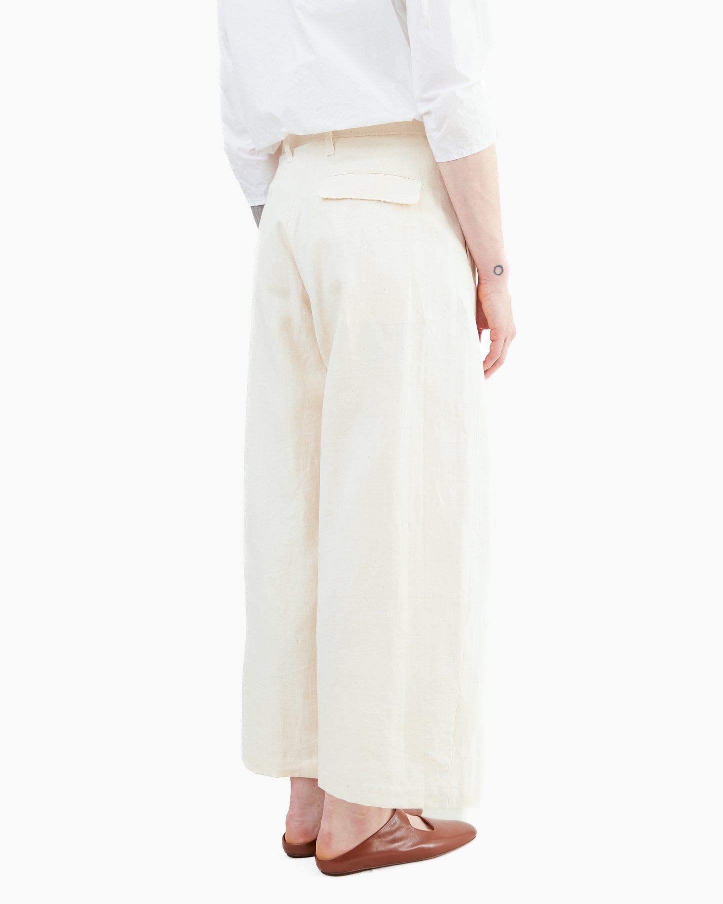 Wright + Doyle Kassel Trousers in Alabaster