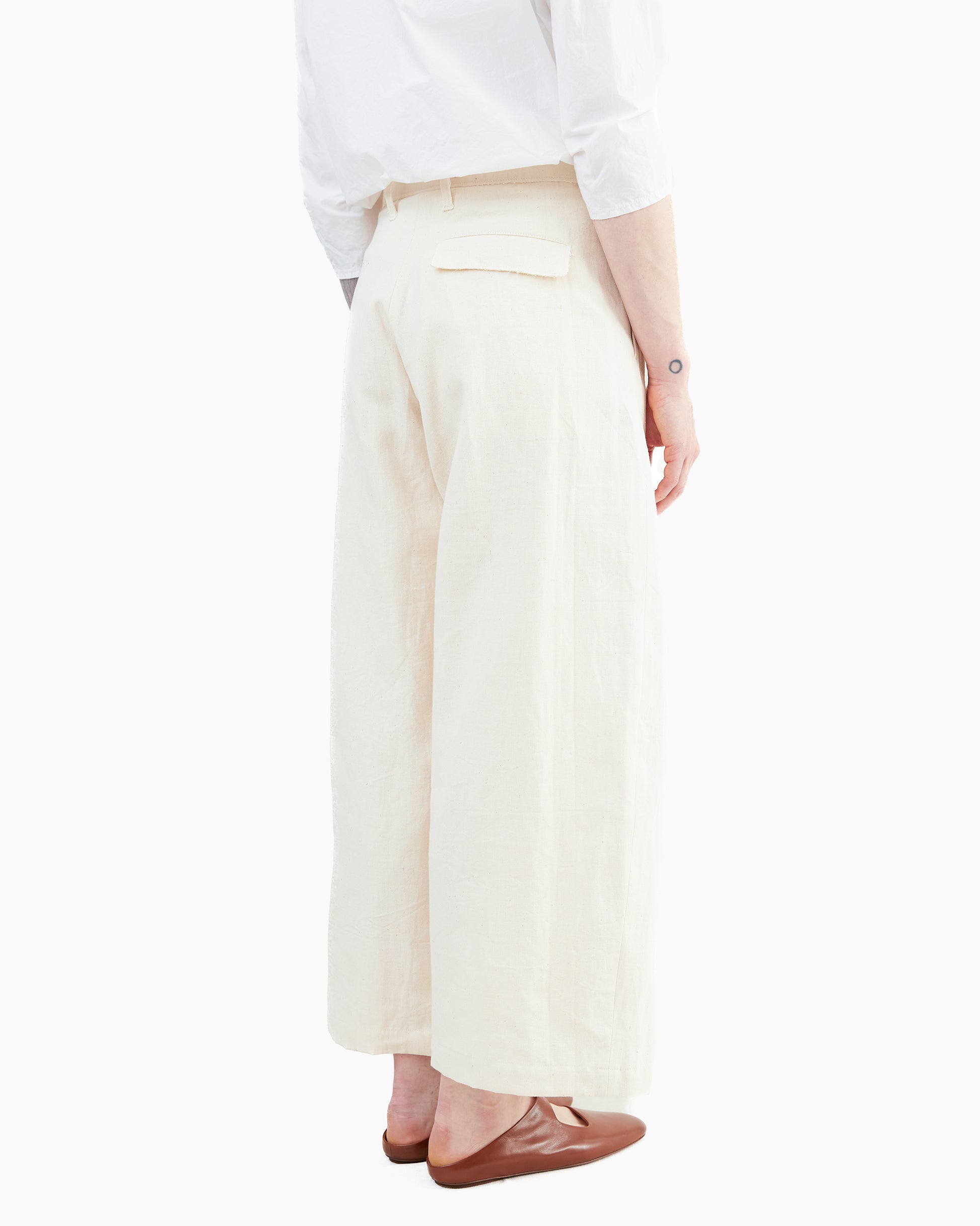 Wright + Doyle Kassel Trousers in Alabaster