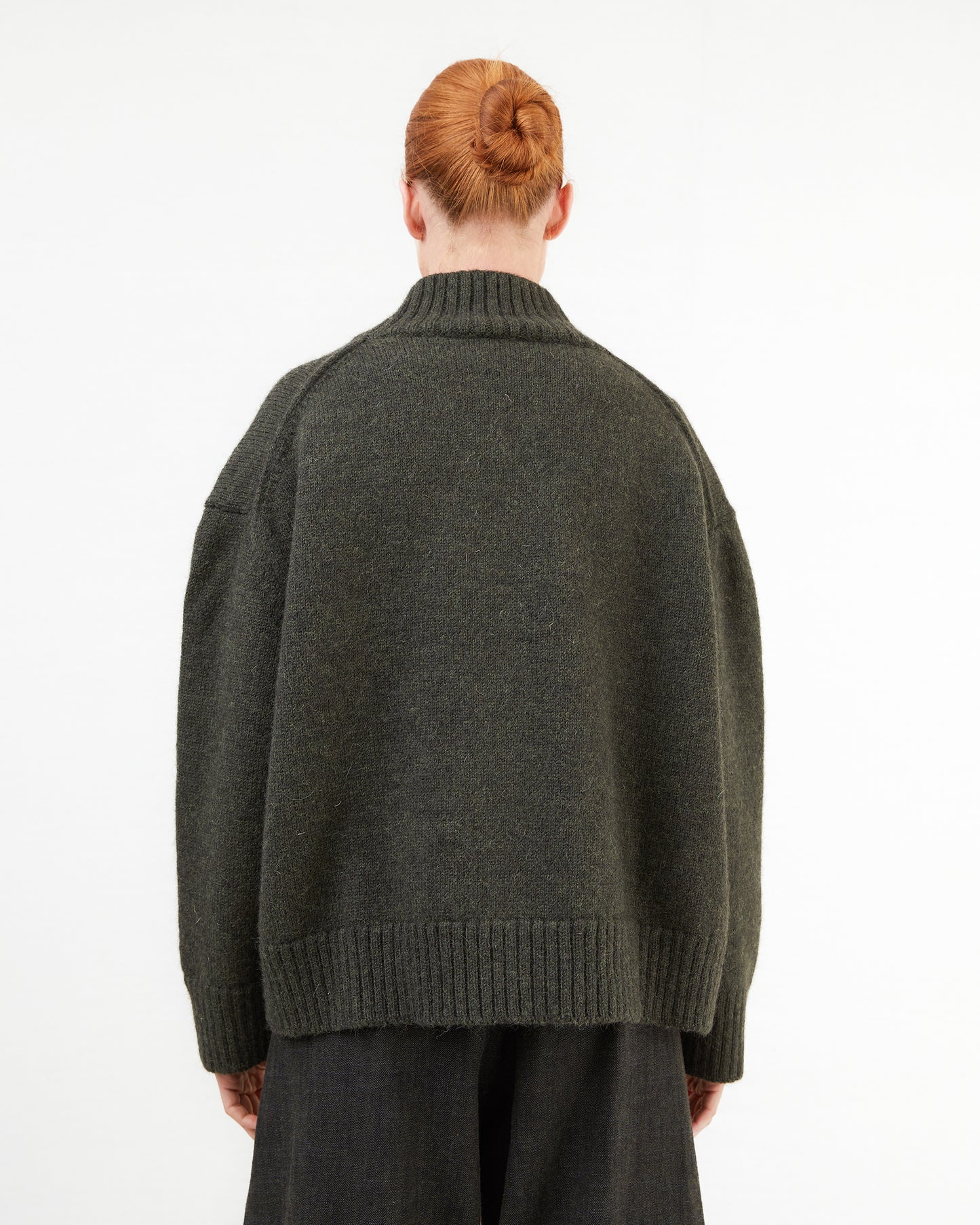 Wright + Doyle Krefeld Jumper in Moss