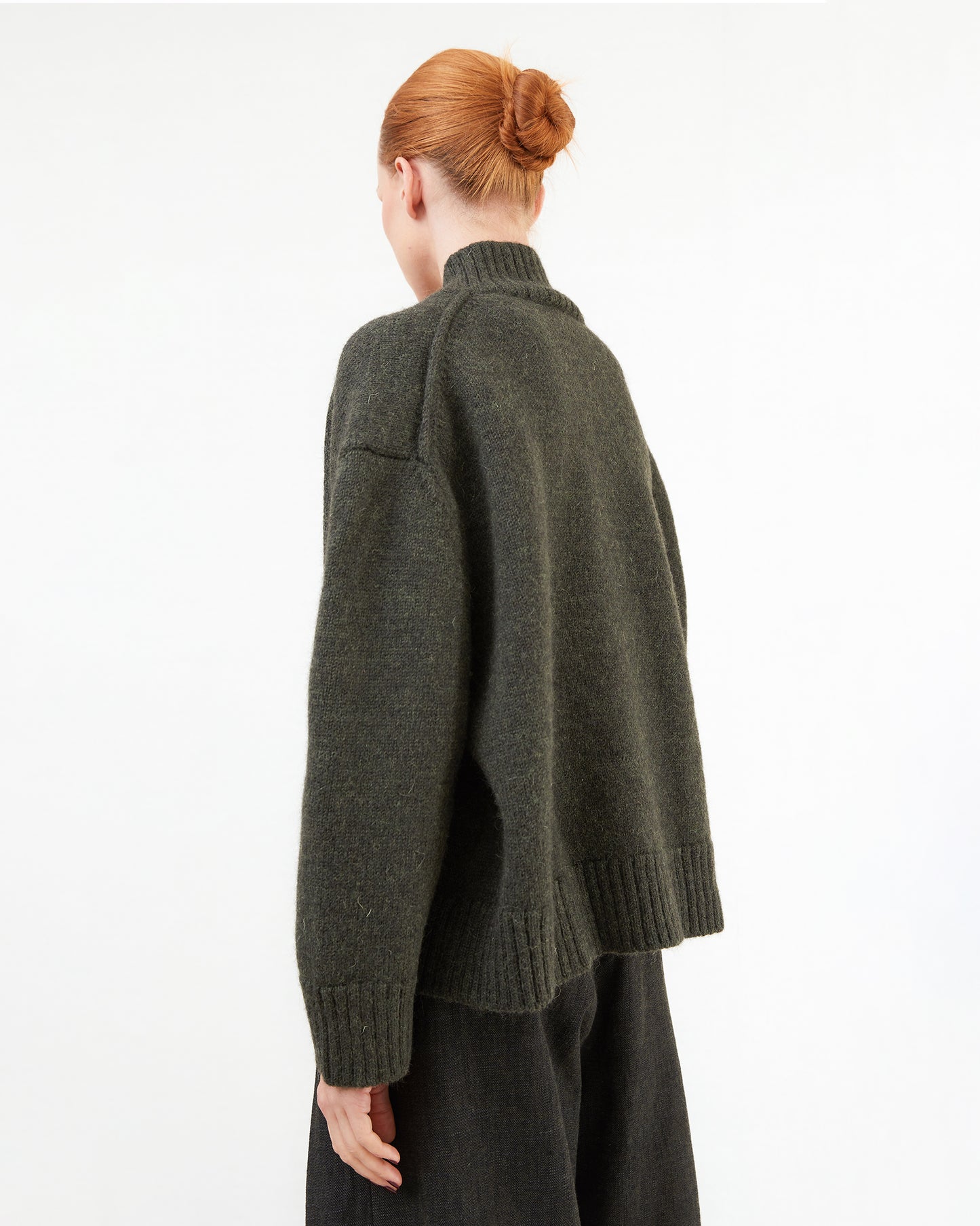 Wright + Doyle Krefeld Jumper in Moss