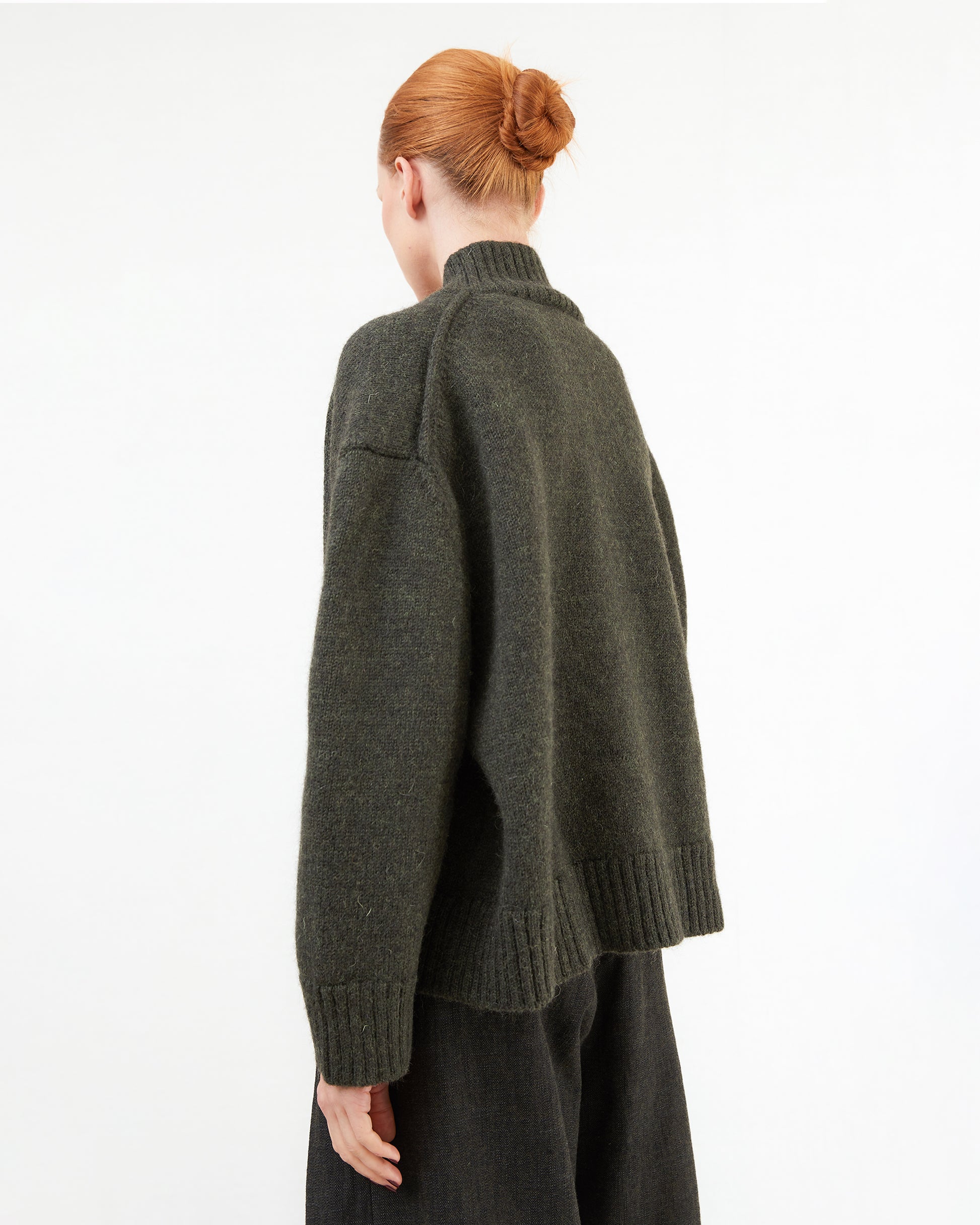 Wright + Doyle Krefeld Jumper in Moss