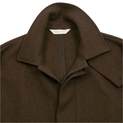 Wright + Doyle Pelen Coat in Cacao 1